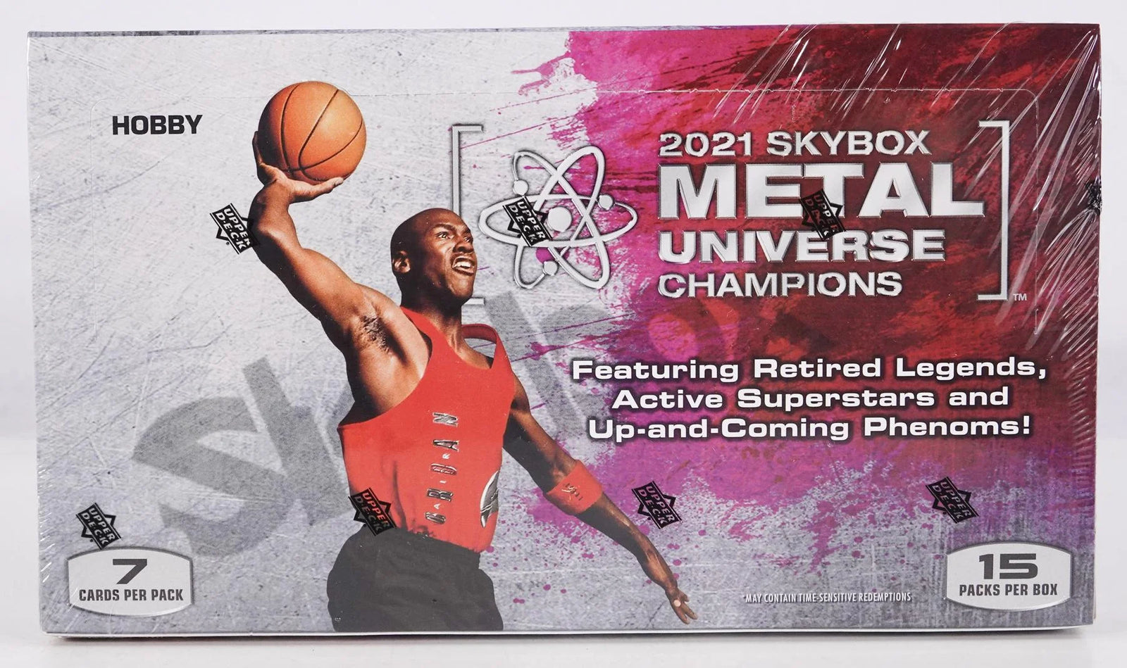 DRAFT - 2021 Upper Deck Skybox Metal Universe Champions Hobby Box | BV430GU78B