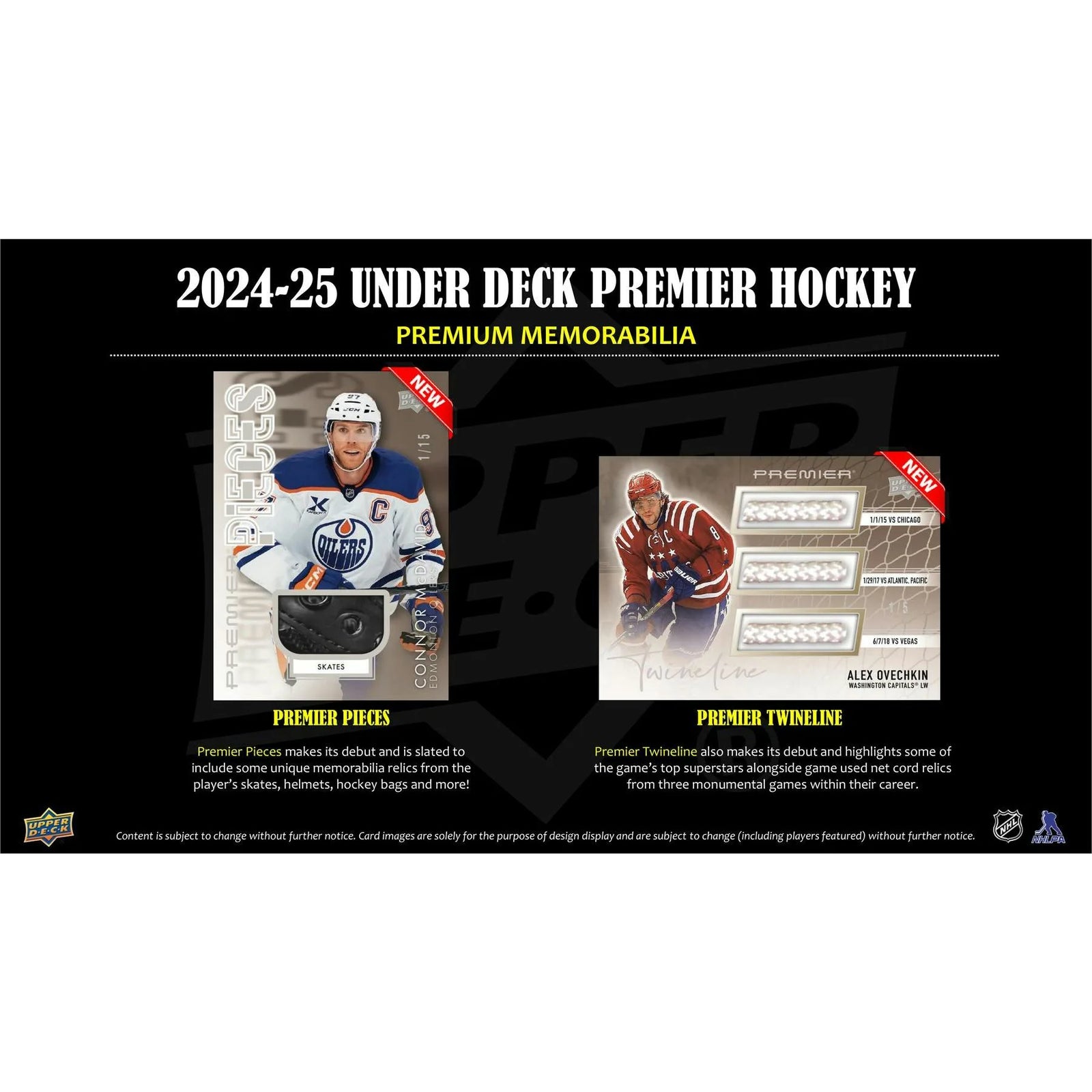 DRAFT - 2024-25 Upper Deck Premier Hockey Hobby Box | dacardworld:BV440WIHYB