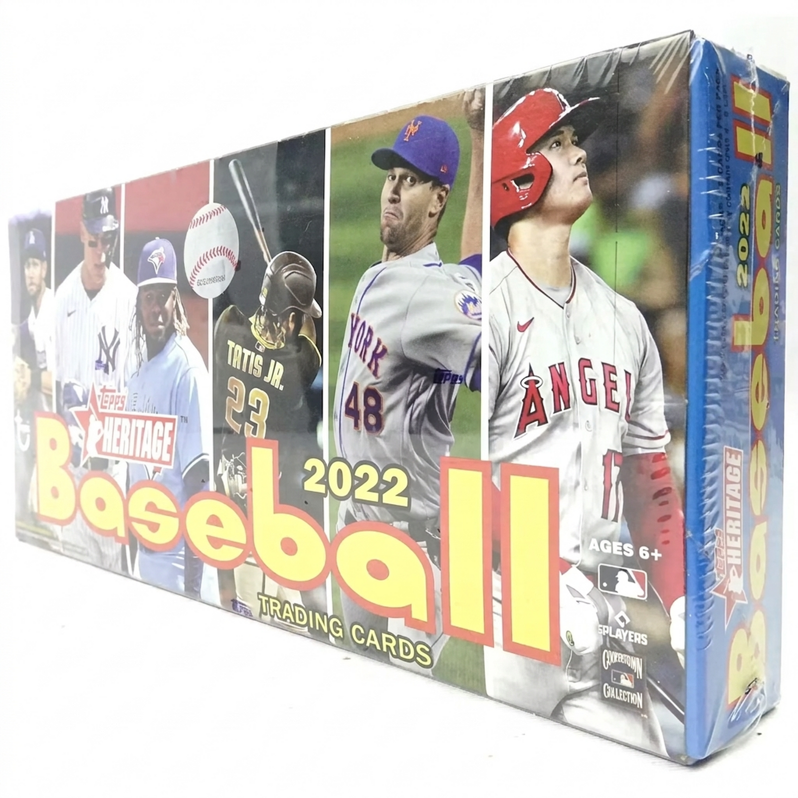 2022 Topps Heritage Baseball Hobby 12-Box Case (Ships Sealed Only)