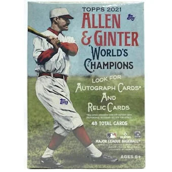 DRAFT - Just In 2021 Topps Allen & Ginter Baseball Blaster Box