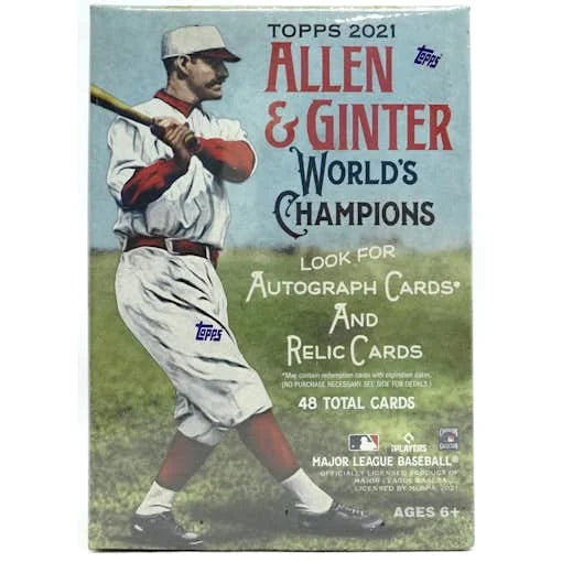 DRAFT - Just In 2021 Topps Allen & Ginter Baseball Blaster Box