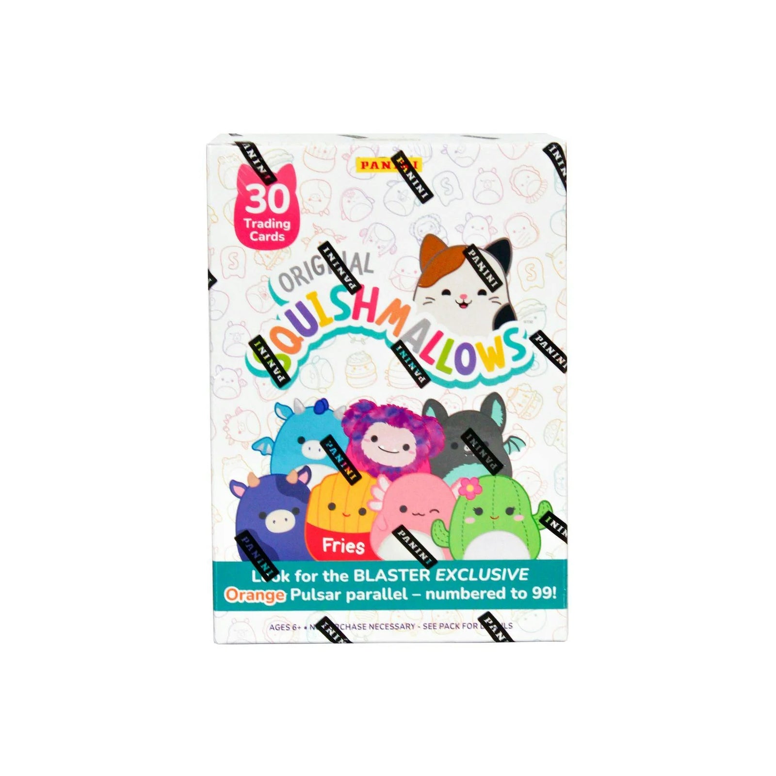 DRAFT - Panini Squishmallows Blaster 20-Box Case | Orange Pulsar Parallels