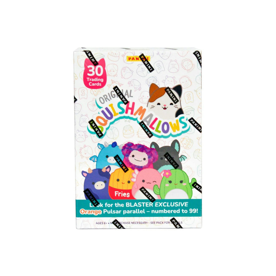 DRAFT - Panini Squishmallows Blaster 20-Box Case | Orange Pulsar Parallels