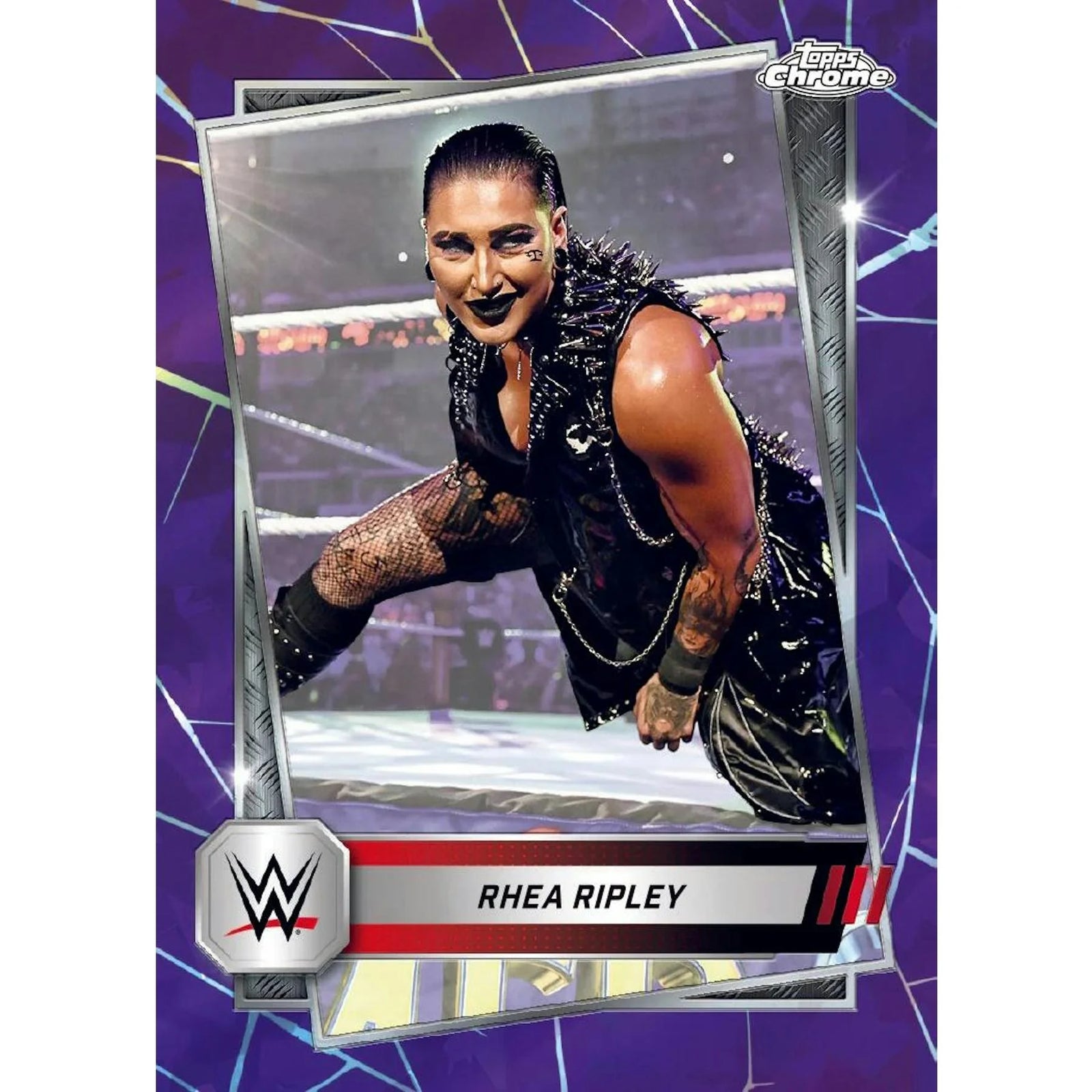 DRAFT - 2025 Topps Chrome WWE Sapphire Edition Wrestling Hobby 10-Box Case