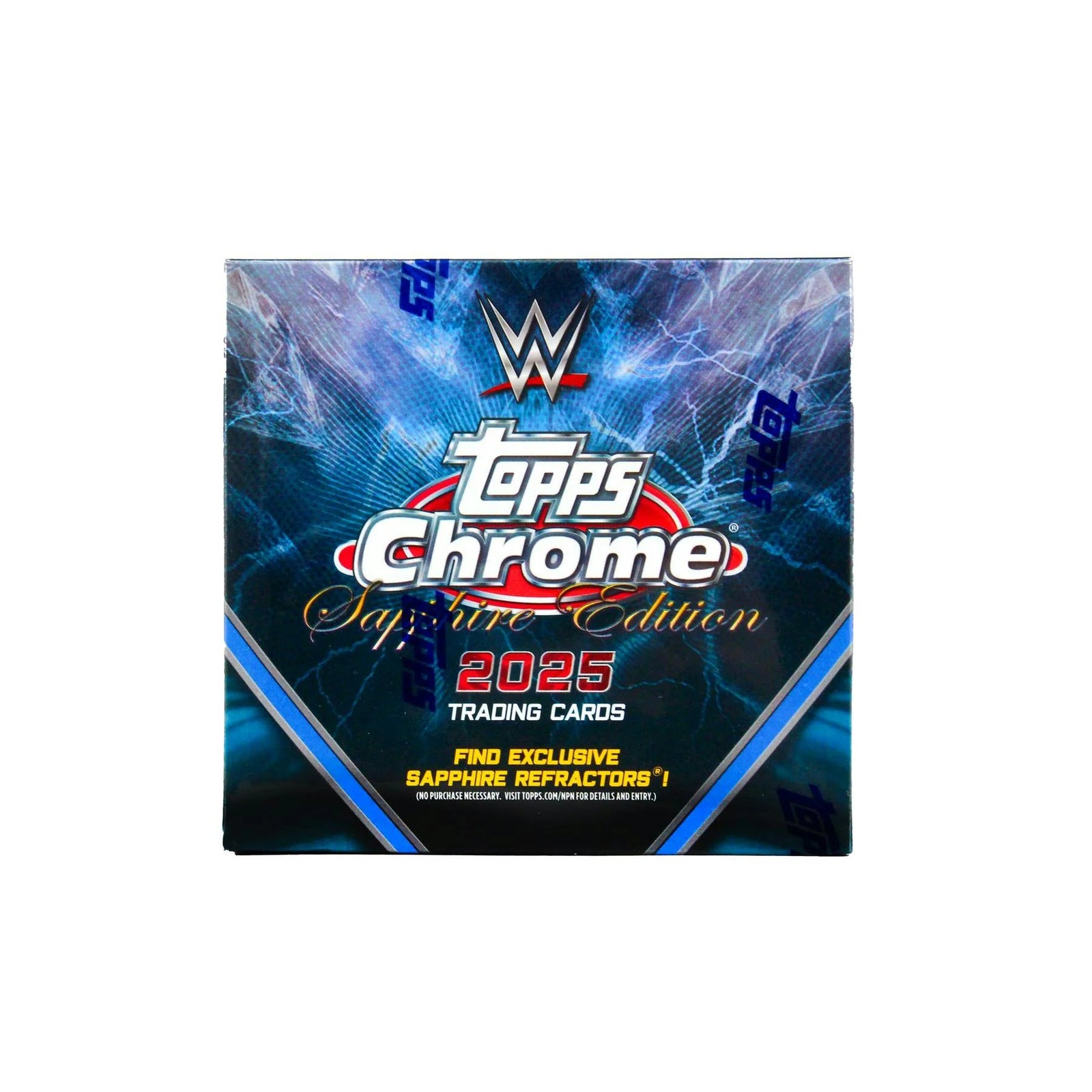 DRAFT - 2025 Topps Chrome WWE Sapphire Edition Hobby Box