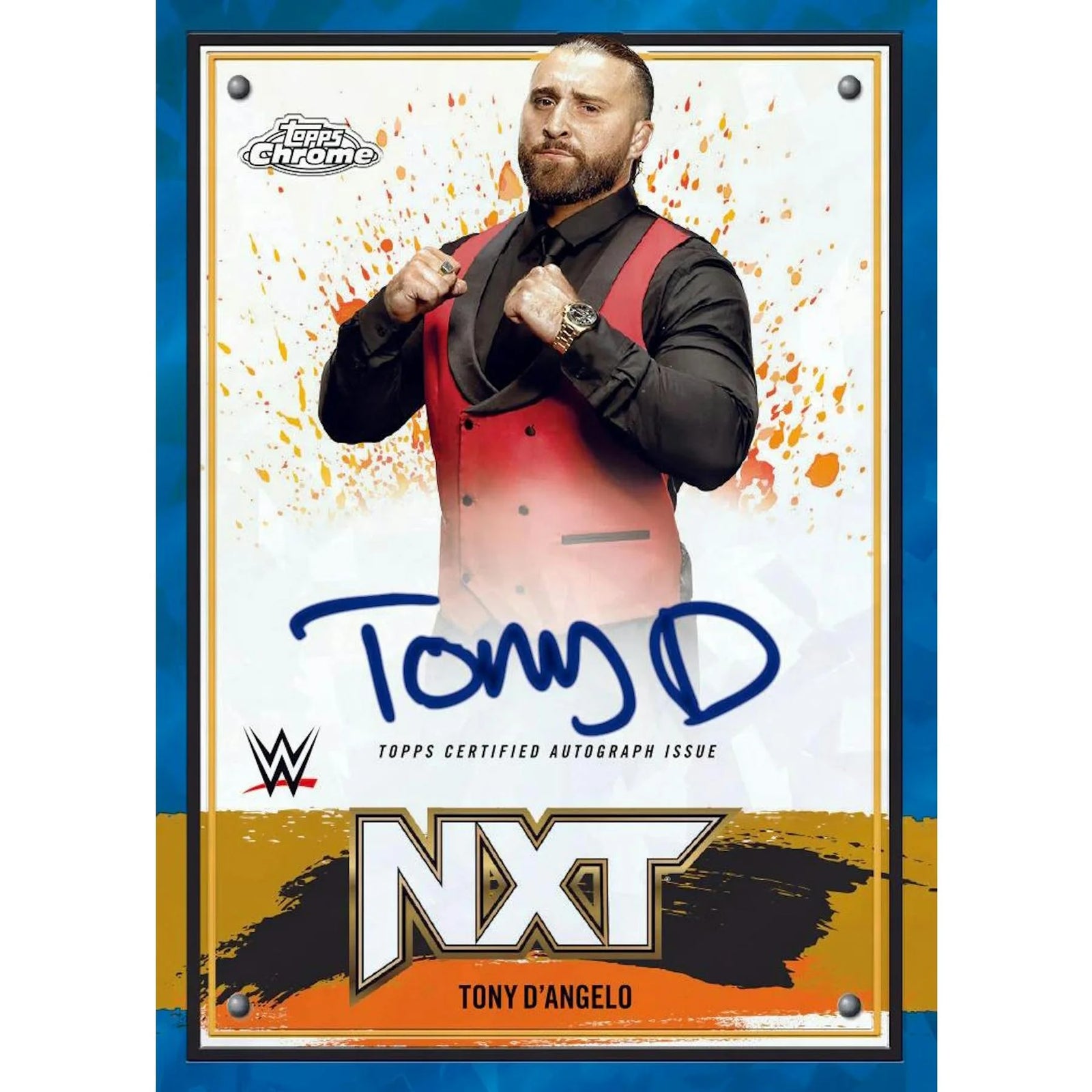 DRAFT - 2025 Topps Chrome WWE Sapphire Edition Hobby Box