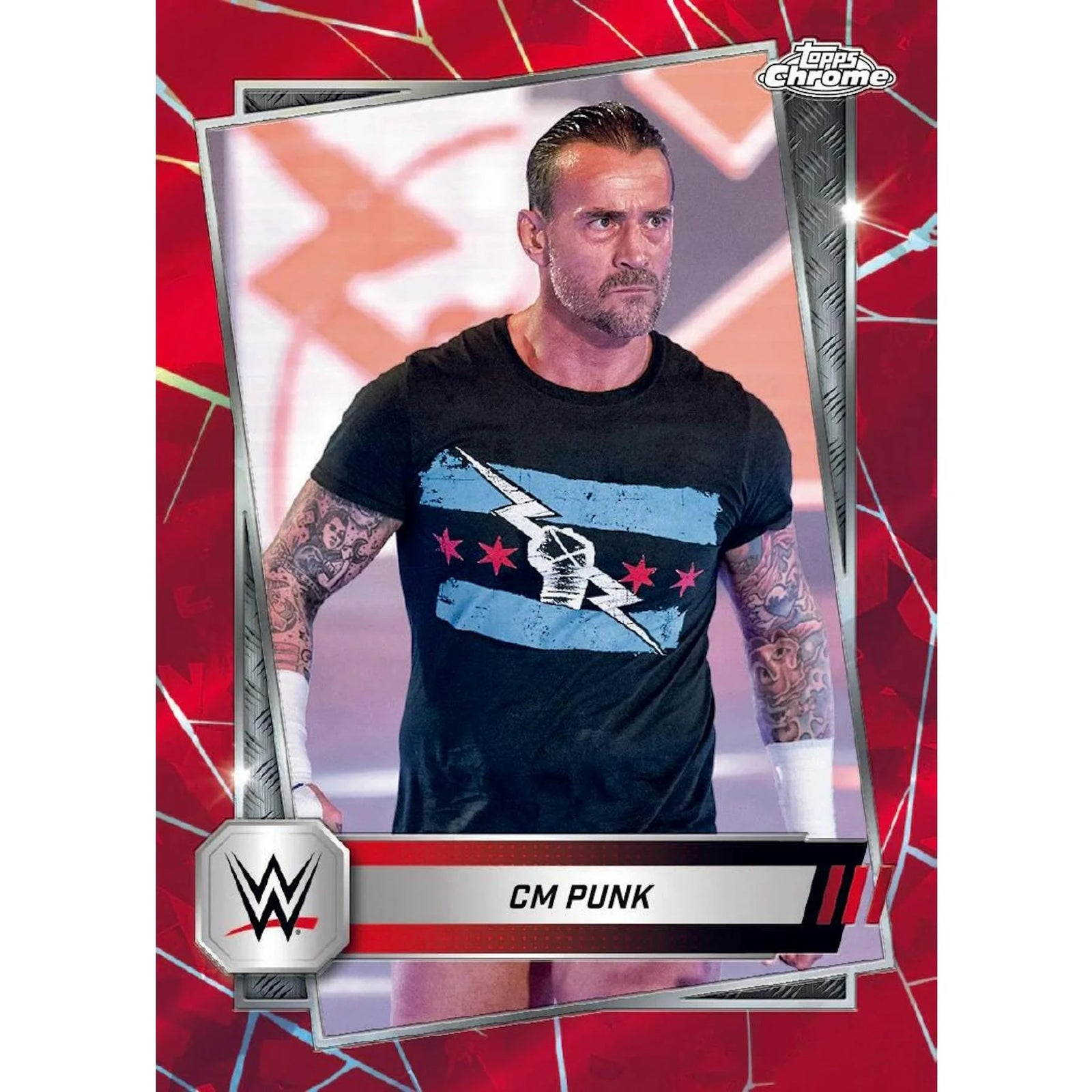DRAFT - 2025 Topps Chrome WWE Sapphire Edition Hobby Box