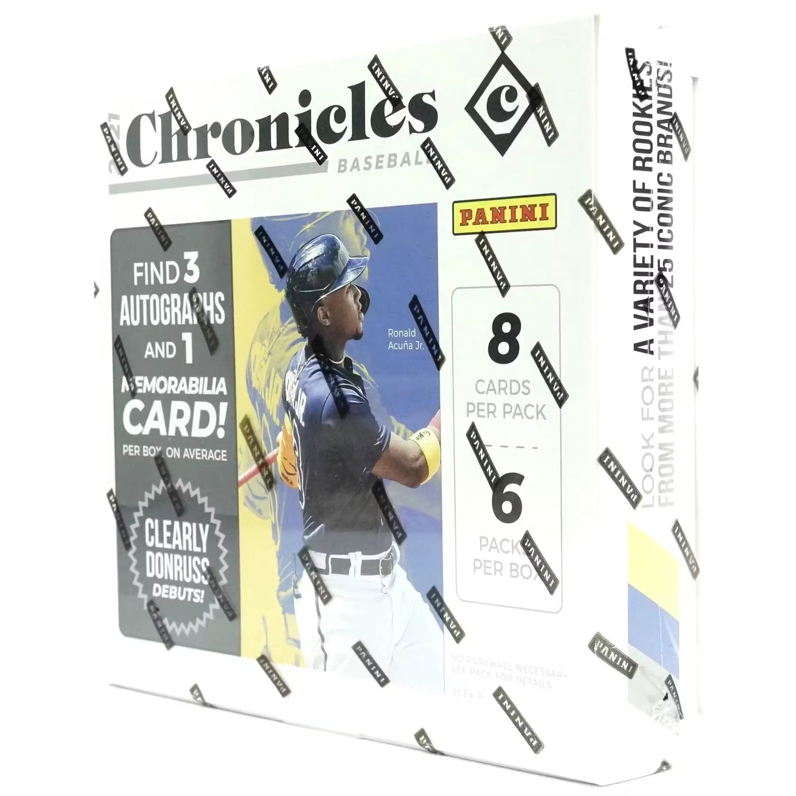 2021 Panini Chronicles Baseball Hobby 16 Box Case