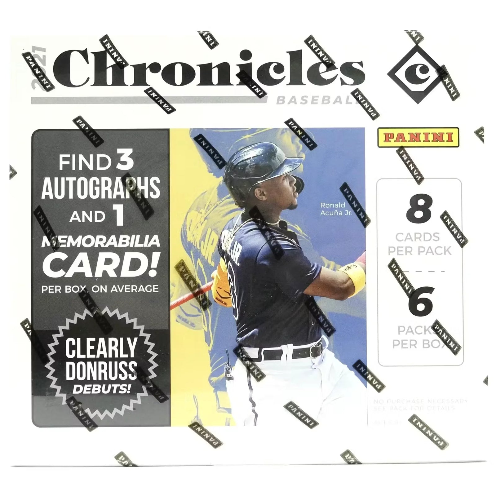2021 Panini Chronicles Baseball Hobby Box