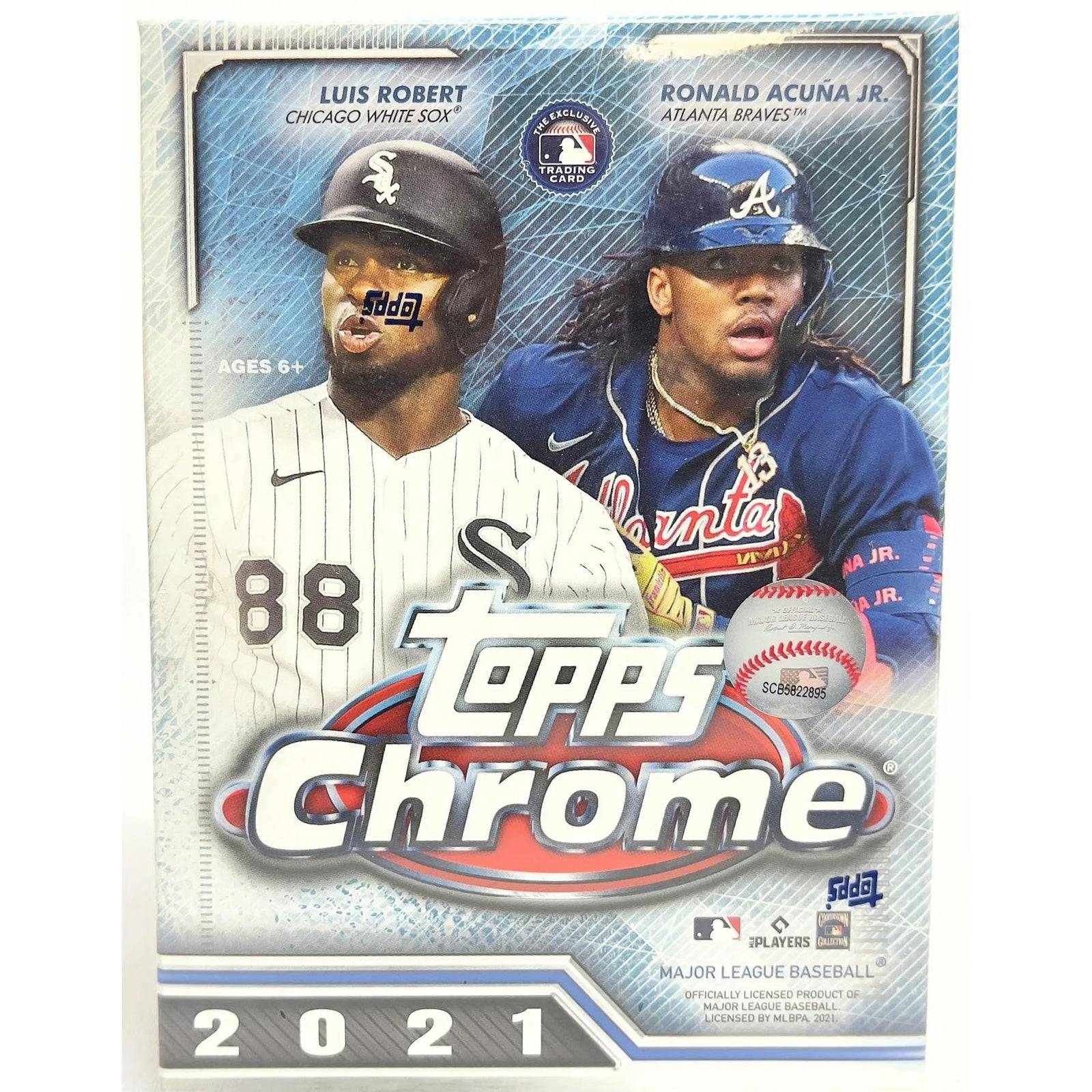 DRAFT - Just In 2021 Topps Chrome Baseball 8-Pack Blaster Box