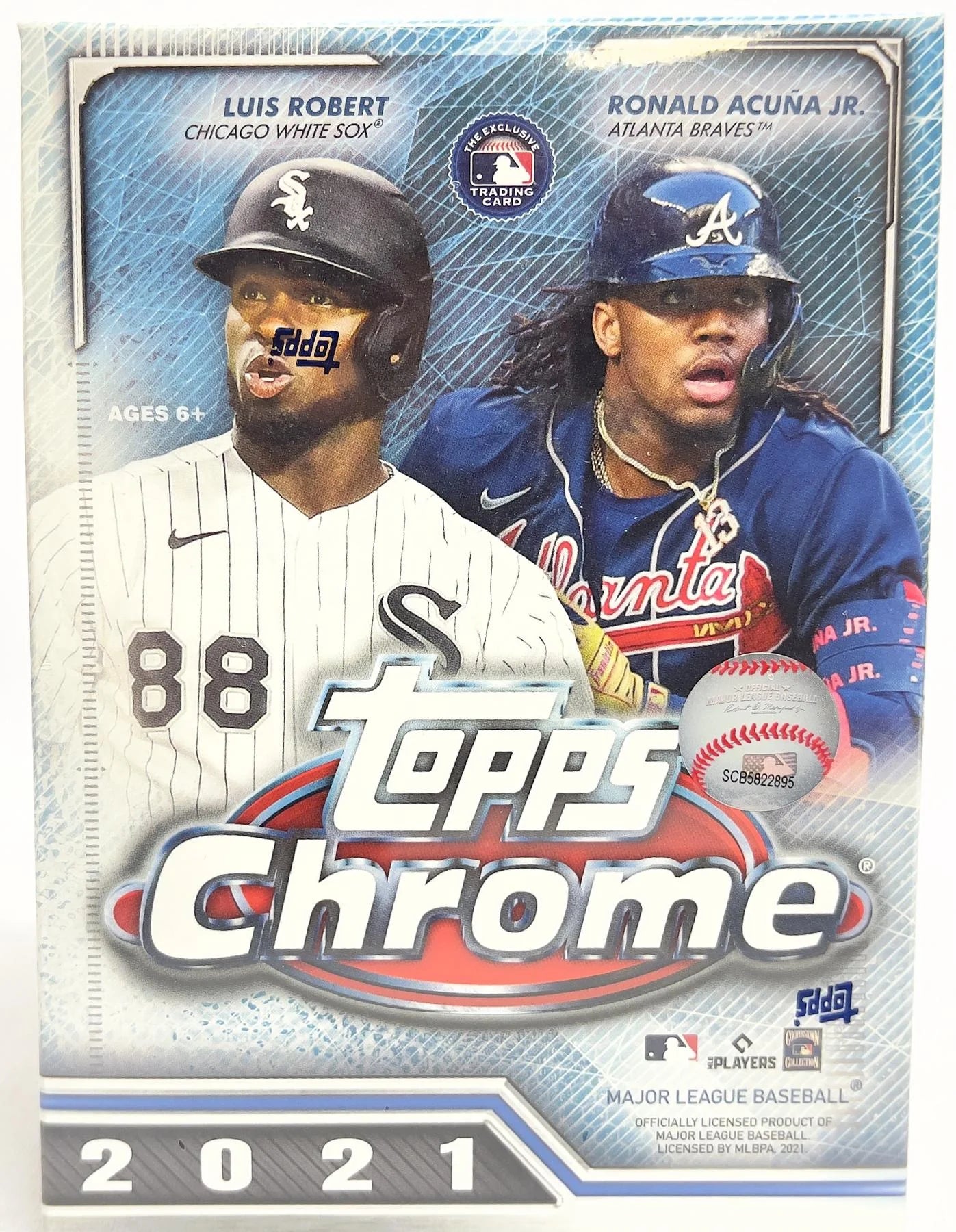 DRAFT - Just In 2021 Topps Chrome Baseball 8-Pack Blaster Box