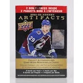 DRAFT - Just In 2021/22 Upper Deck Artifacts Hockey Blaster Box