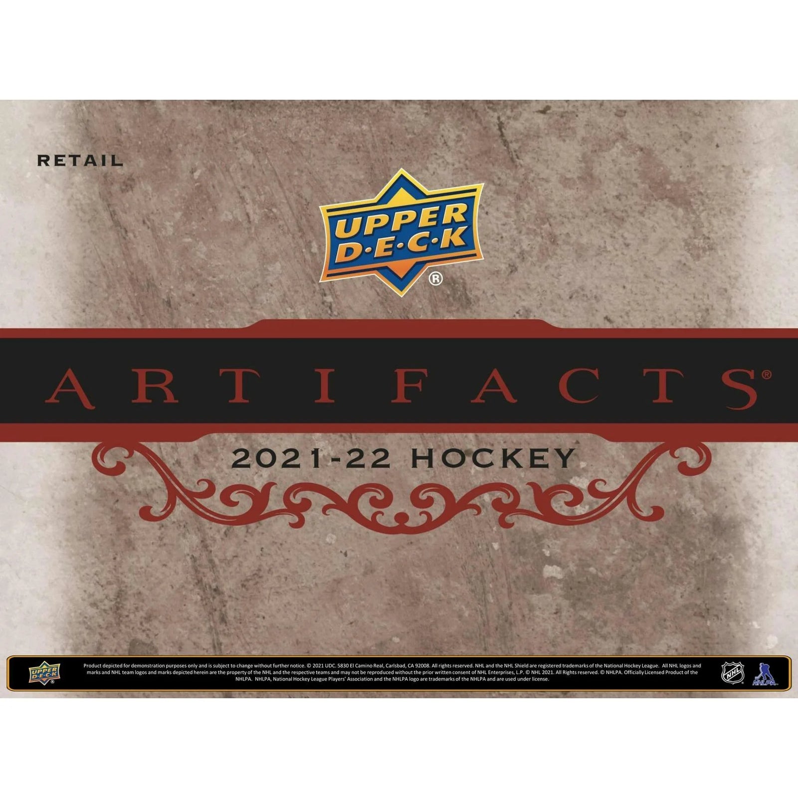 DRAFT - Just In 2021/22 Upper Deck Artifacts Hockey Blaster Box