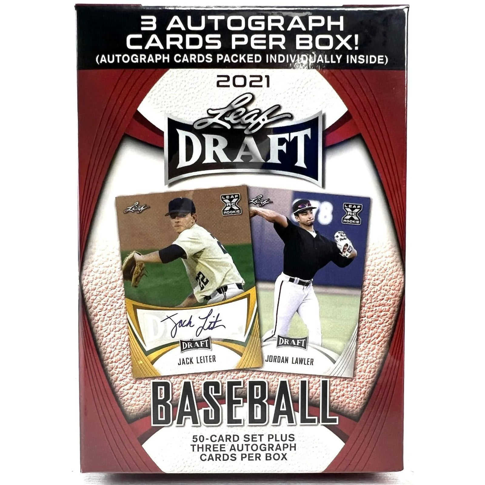DRAFT - Just In 2021 Leaf Draft Baseball Blaster Hobby Box (Reed Buy)