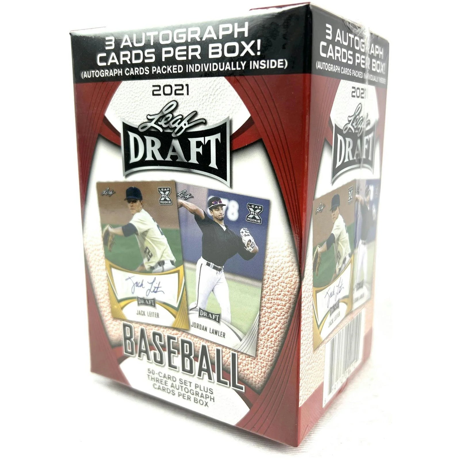 DRAFT - Just In 2021 Leaf Draft Baseball Blaster Hobby Box (Reed Buy)
