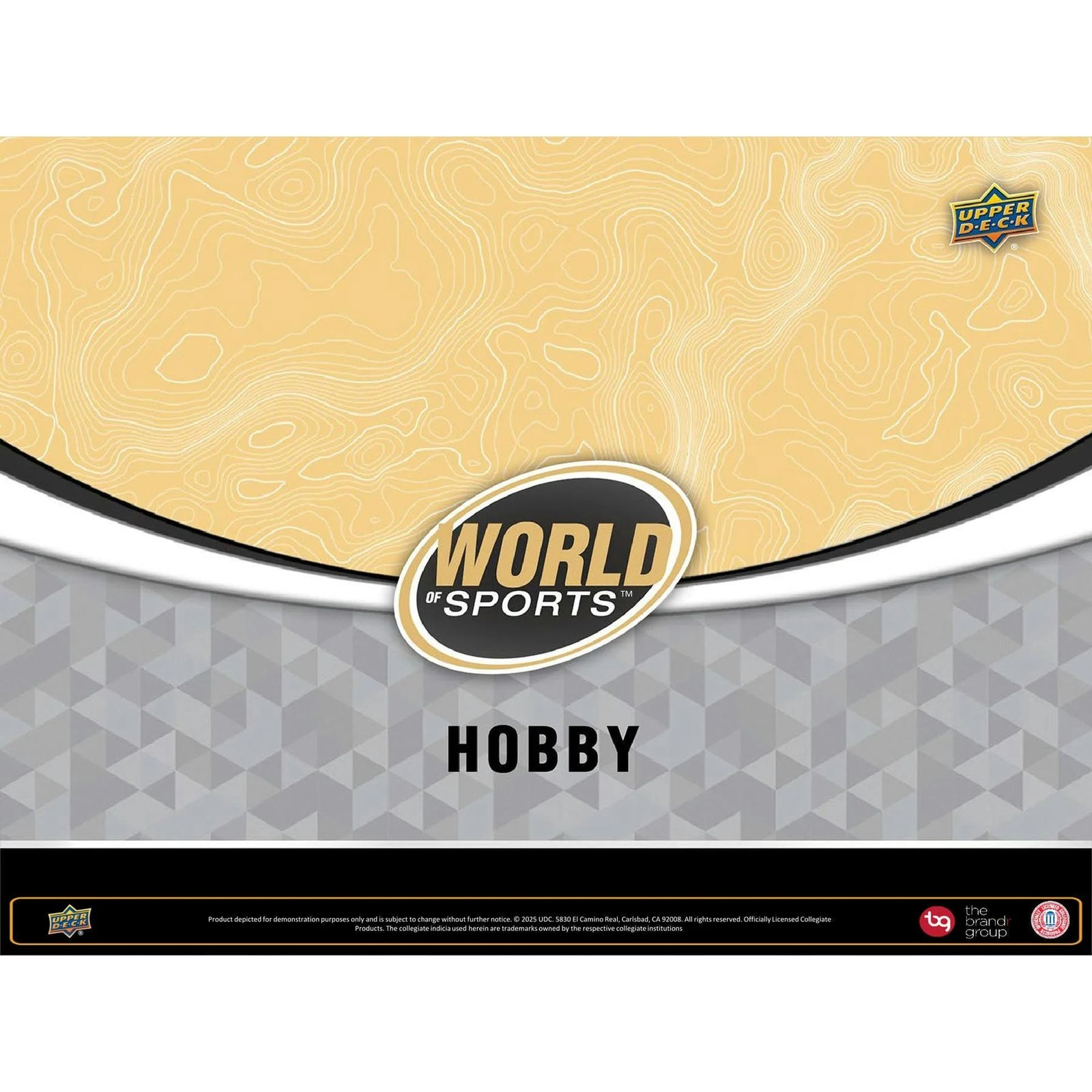 DRAFT - On Sale 2025 Upper Deck World of Sports Volume 1 Multisport Hobby Box