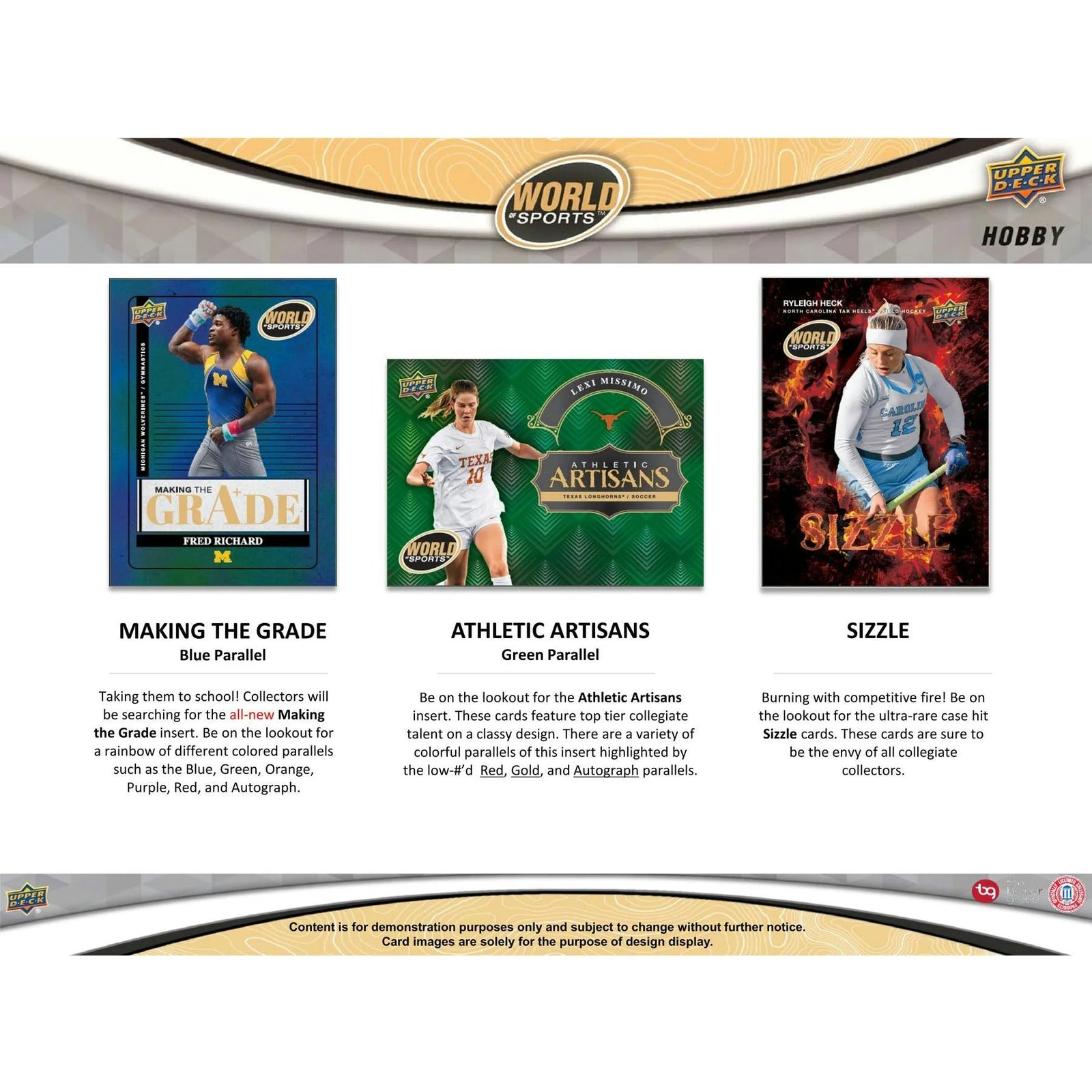DRAFT - On Sale 2025 Upper Deck World of Sports Volume 1 Multisport Hobby Box