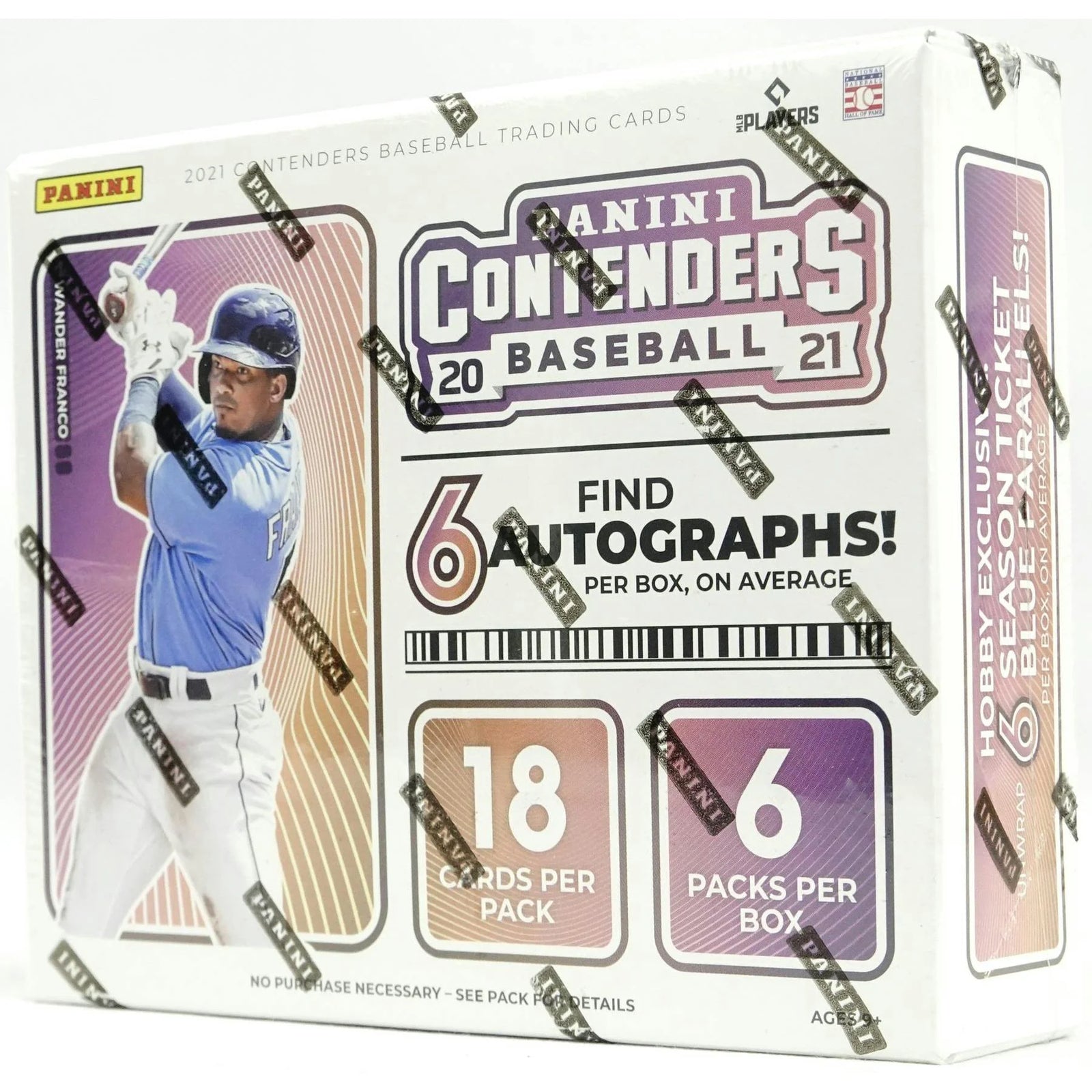 DRAFT - Just In 2021 Panini Contenders Baseball Hobby Box (Reed Buy)