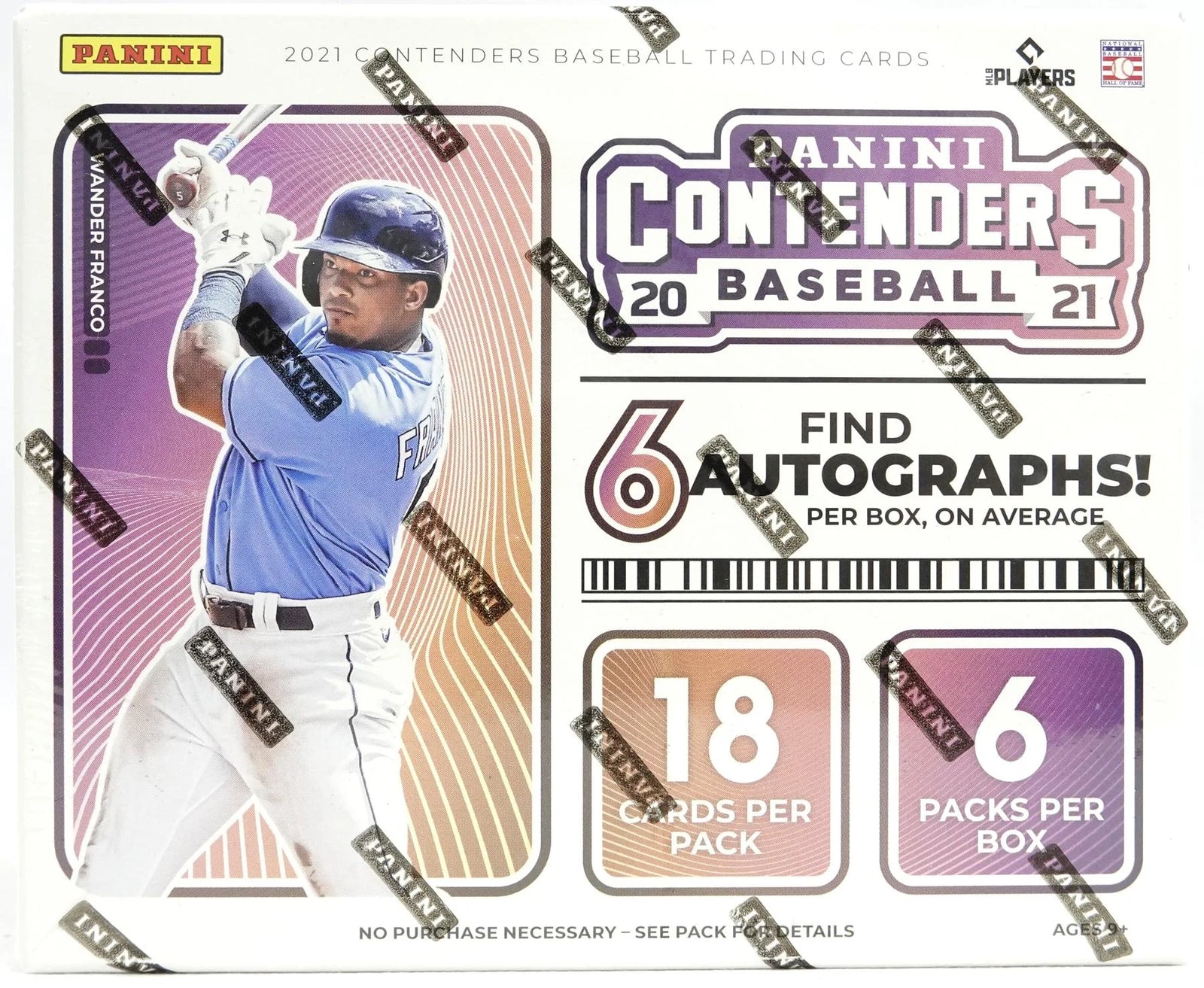 DRAFT - Just In 2021 Panini Contenders Baseball Hobby Box (Reed Buy)