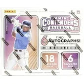DRAFT - Just In 2021 Panini Contenders Baseball Hobby Box (Reed Buy)