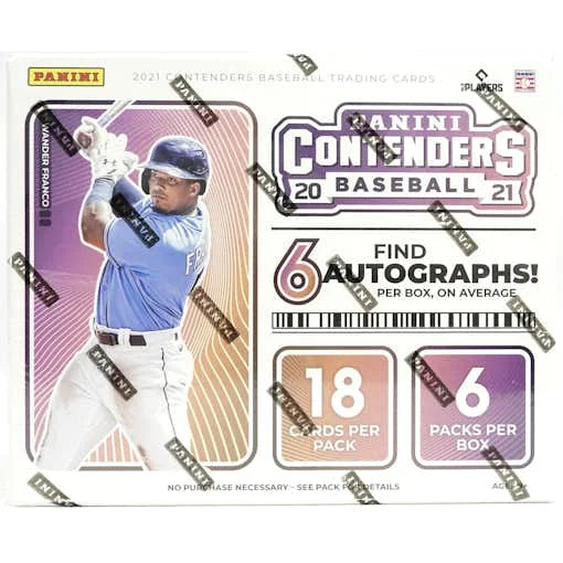 DRAFT - Just In 2021 Panini Contenders Baseball Hobby Box (Reed Buy)