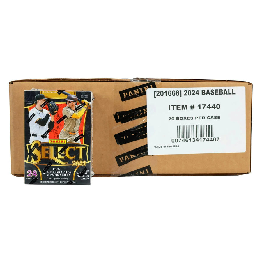 DRAFT - Just In 2024 Panini Select Baseball Blaster Hobby 20-Box Case