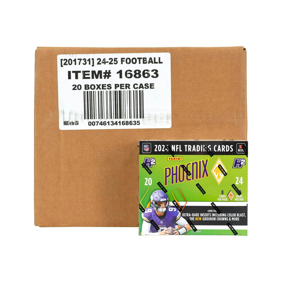 DRAFT - New 2024 Panini Phoenix Football H2 20-Box Case
