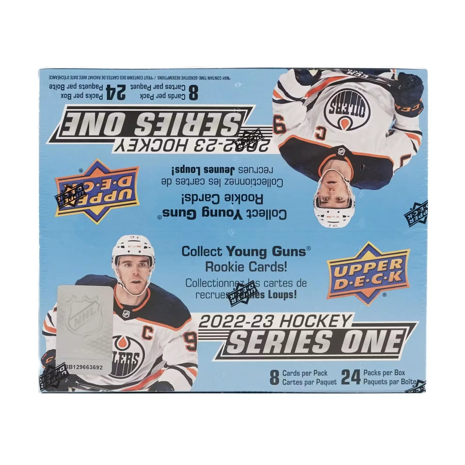 DRAFT - 2022-23 Upper Deck Series 1 Hockey 24-Pack Retail Box