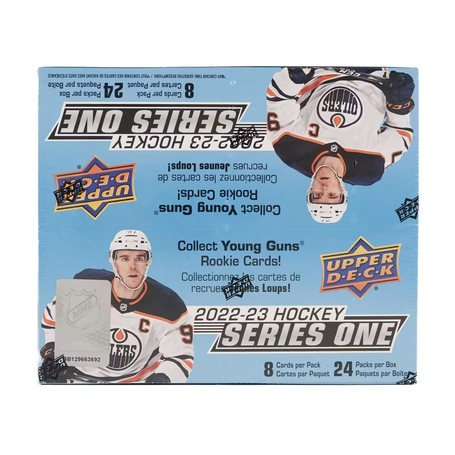 DRAFT - 2022-23 Upper Deck Series 1 Hockey 24-Pack Retail Box