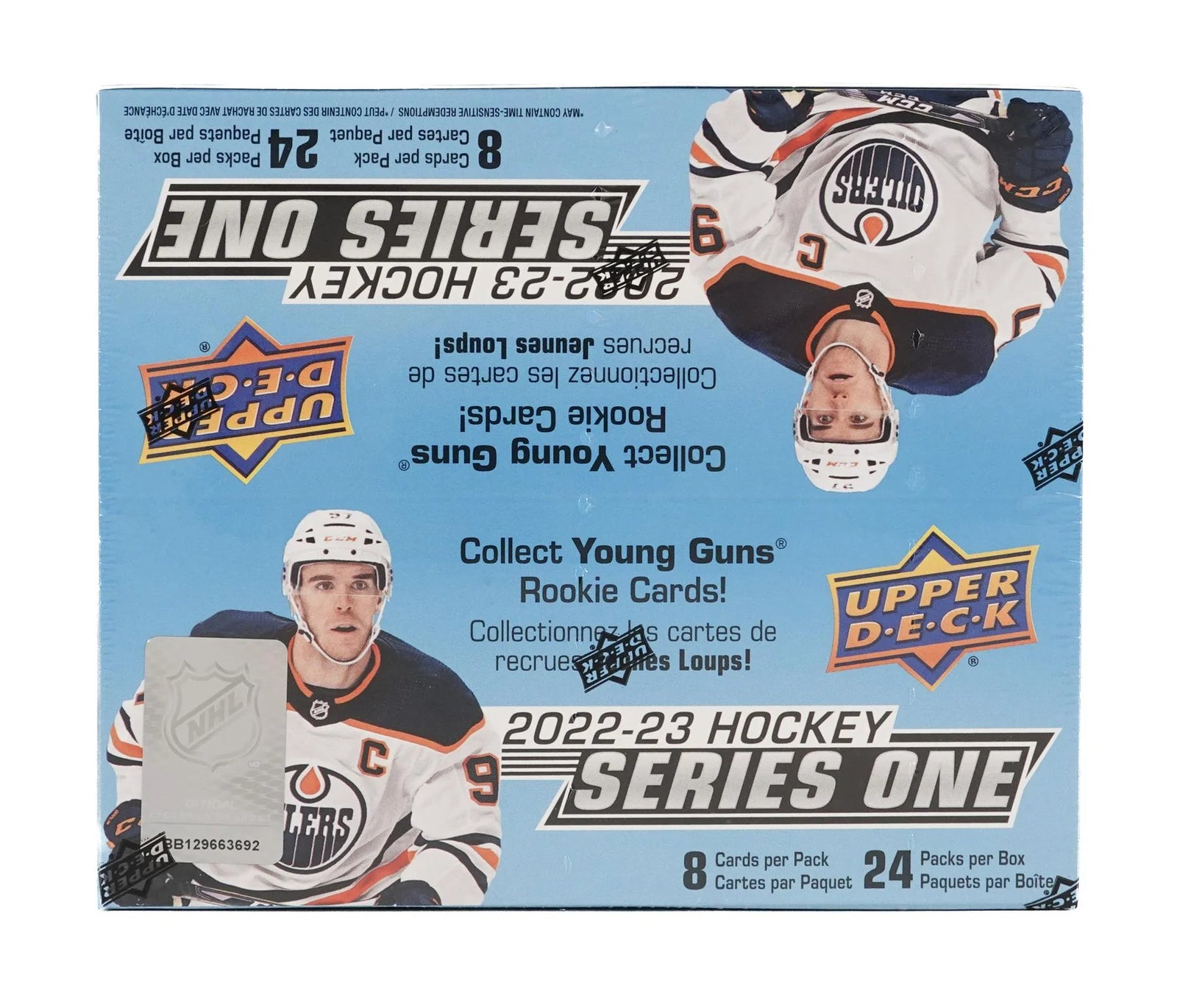 DRAFT - 2022-23 Upper Deck Series 1 Hockey 24-Pack Retail Box