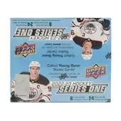 DRAFT - 2022-23 Upper Deck Series 1 Hockey 24-Pack Retail Box