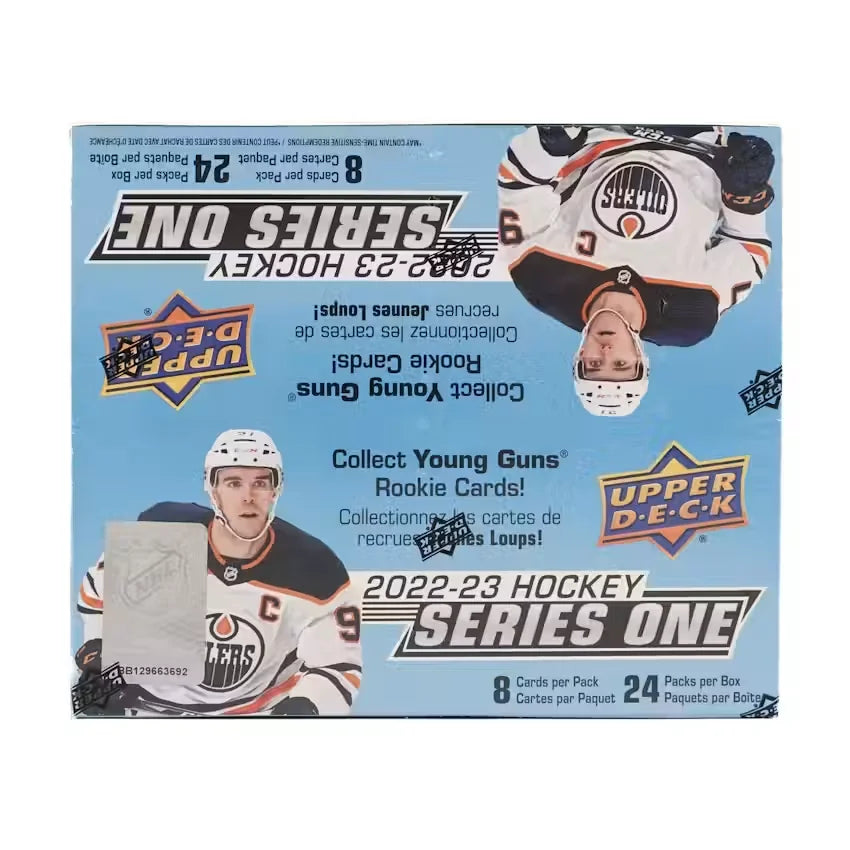 DRAFT - 2022-23 Upper Deck Series 1 Hockey 24-Pack Retail Box