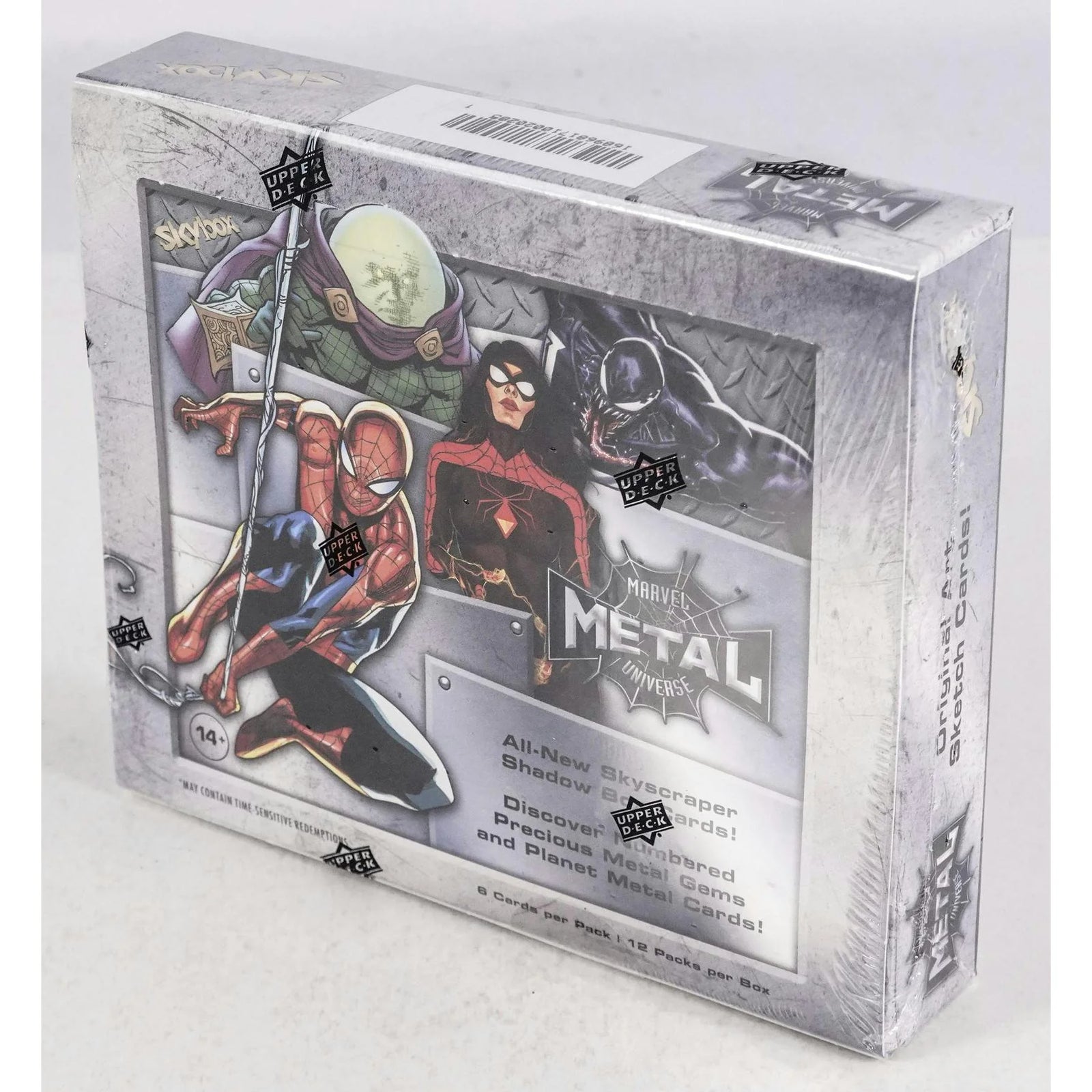 DRAFT - 2021 Upper Deck Marvel Spider-Man Metal Universe Trading Cards Box