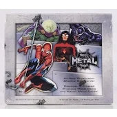DRAFT - 2021 Upper Deck Marvel Spider-Man Metal Universe Trading Cards Box
