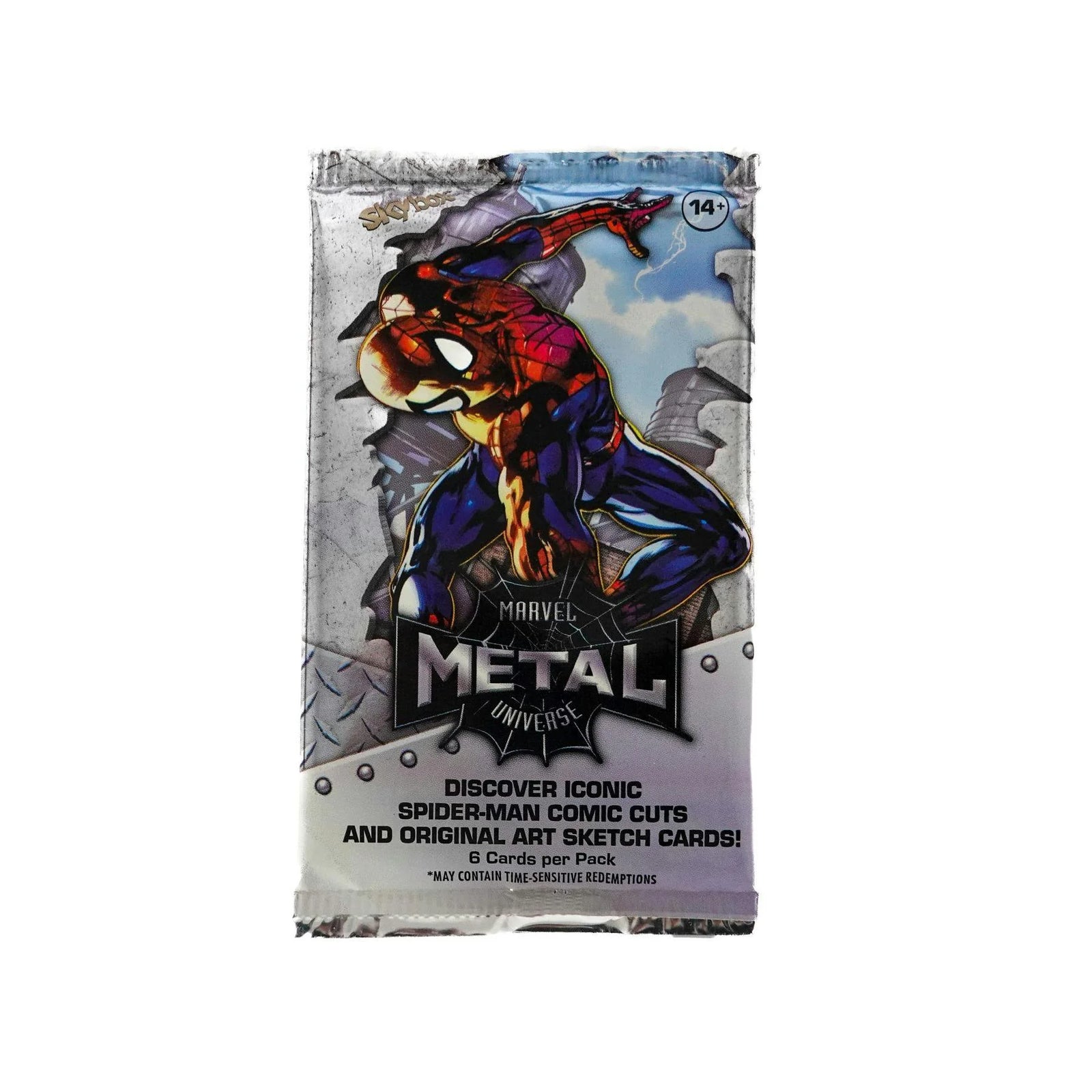 DRAFT - 2021 Upper Deck Marvel Spider-Man Metal Universe Trading Cards Box