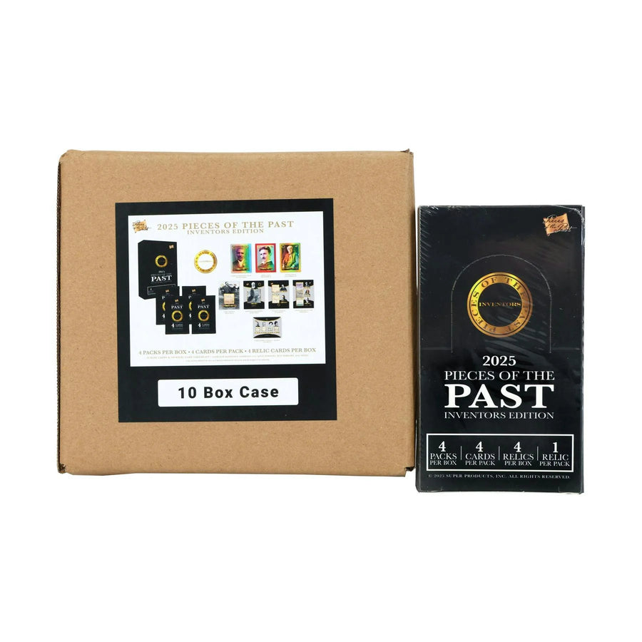 DRAFT - 2025 Keepsake Pieces of the Past Inventors Edition | 10-Box Hobby Case
