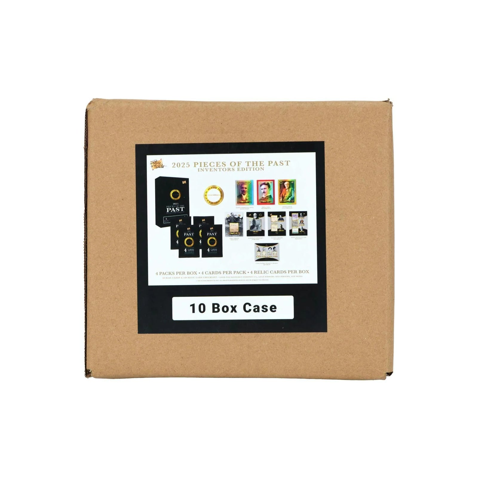 DRAFT - 2025 Keepsake Pieces of the Past Inventors Edition | 10-Box Hobby Case