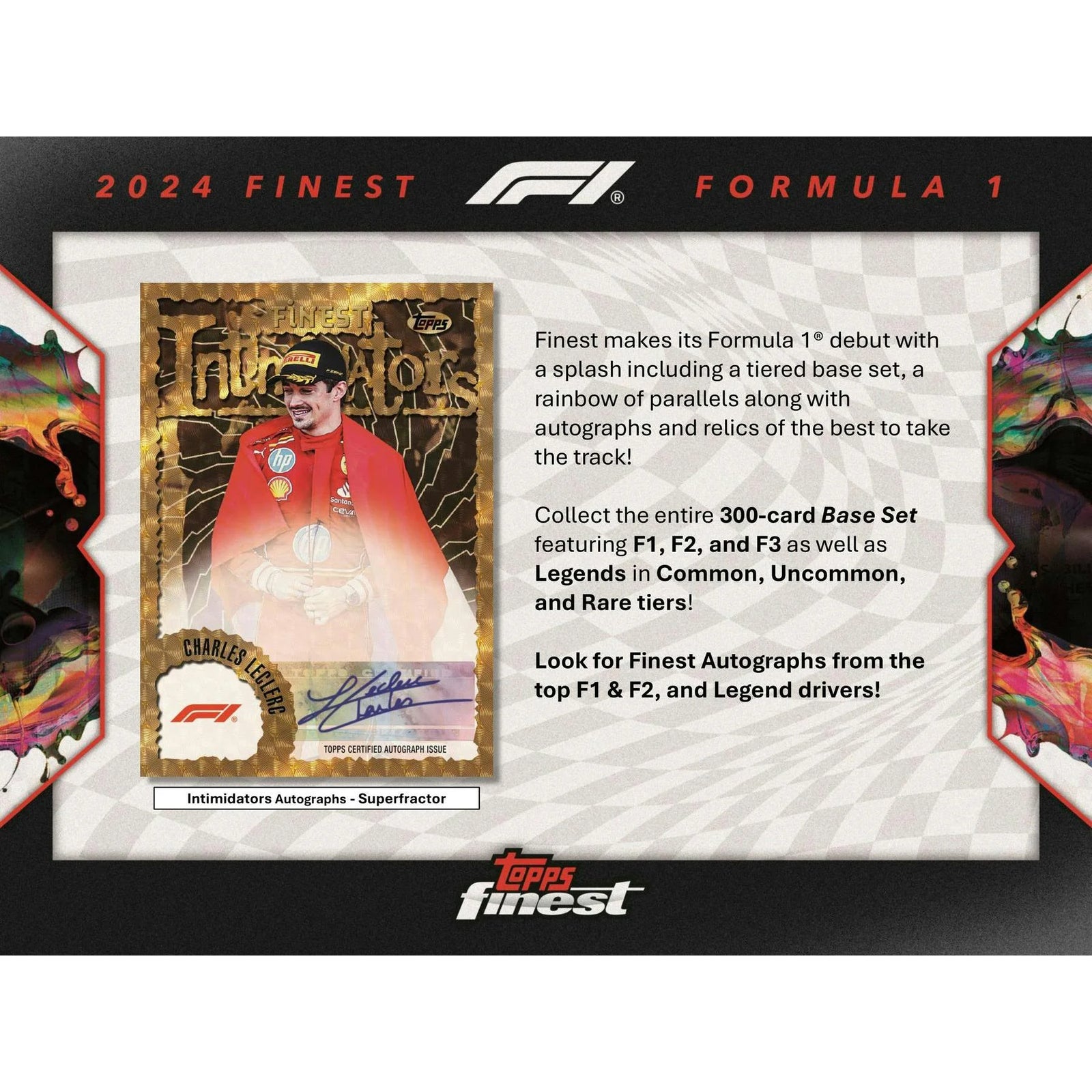 DRAFT - 2024 Topps Finest F1 Formula 1 Hobby 8-Box Case