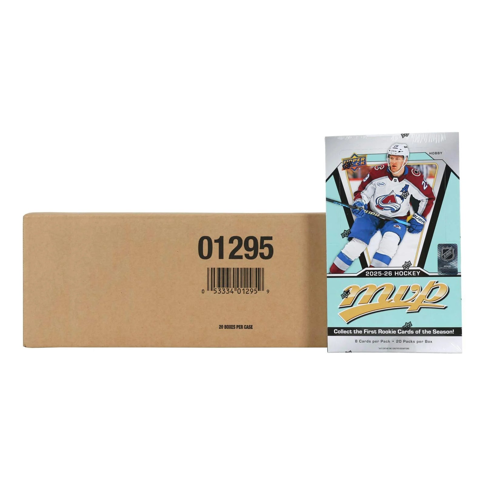 DRAFT - New 2025/26 Upper Deck MVP Hockey Hobby 20-Box Case