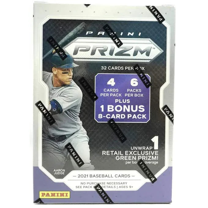 DRAFT - Just In 2021 Panini Prizm Baseball Blaster Box (Green Prizms!)