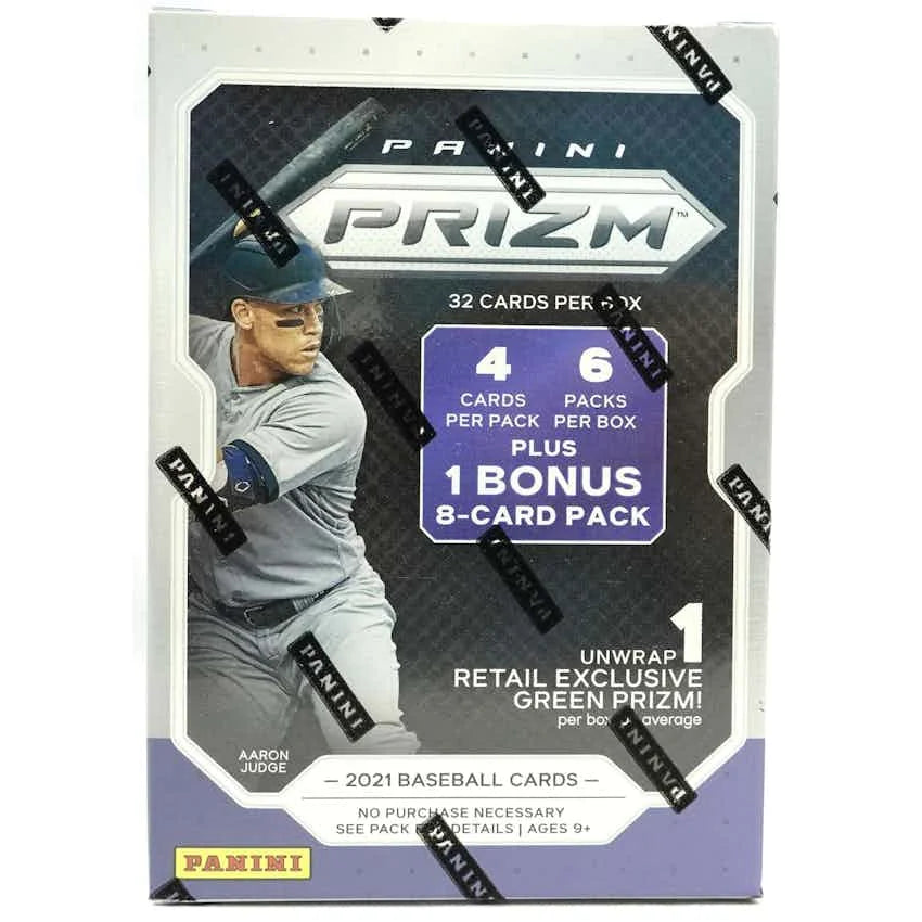 DRAFT - Just In 2021 Panini Prizm Baseball Blaster Box (Green Prizms!)