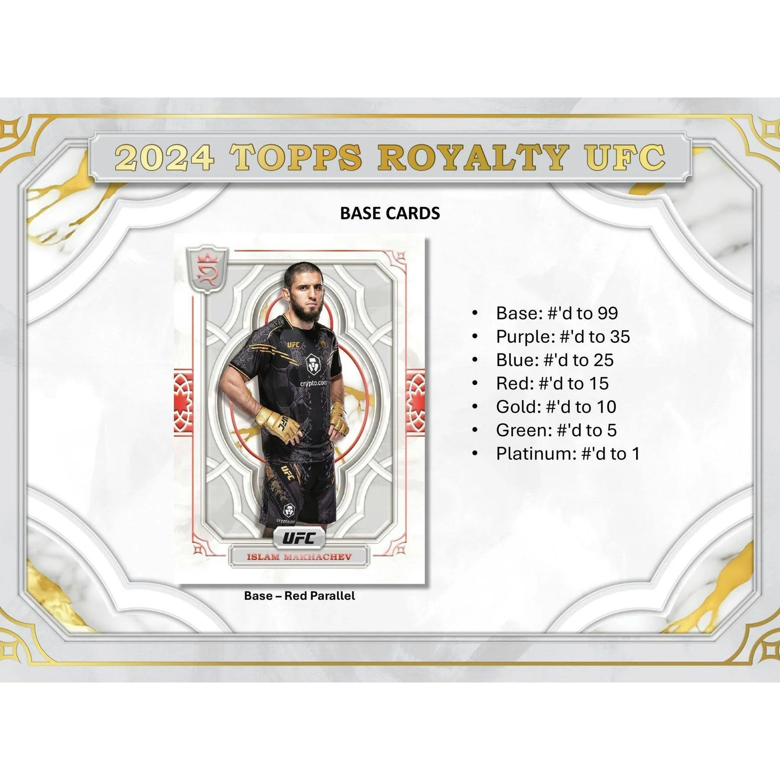 DRAFT - 2024 Topps Royalty UFC Hobby Box | dacardworld:BV510MYUVN