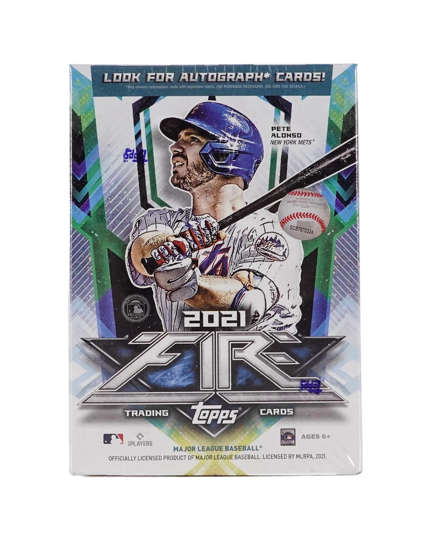 DRAFT - Just In 2021 Topps Fire Baseball Blaster Box