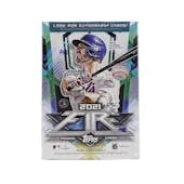 DRAFT - Just In 2021 Topps Fire Baseball Blaster Box