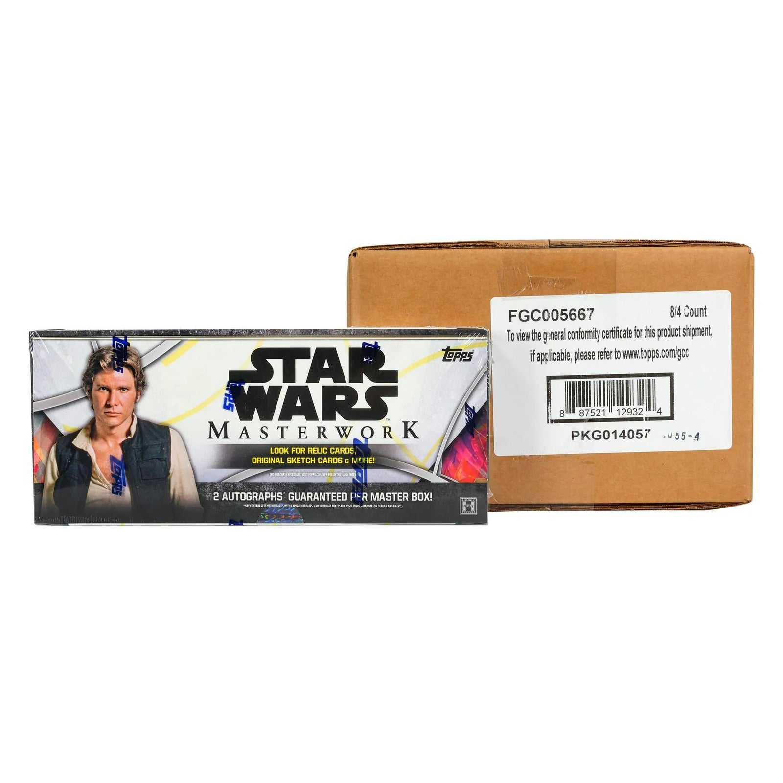 DRAFT - 2024 Topps Star Wars Masterwork Hobby 8-Box Case | Sealed