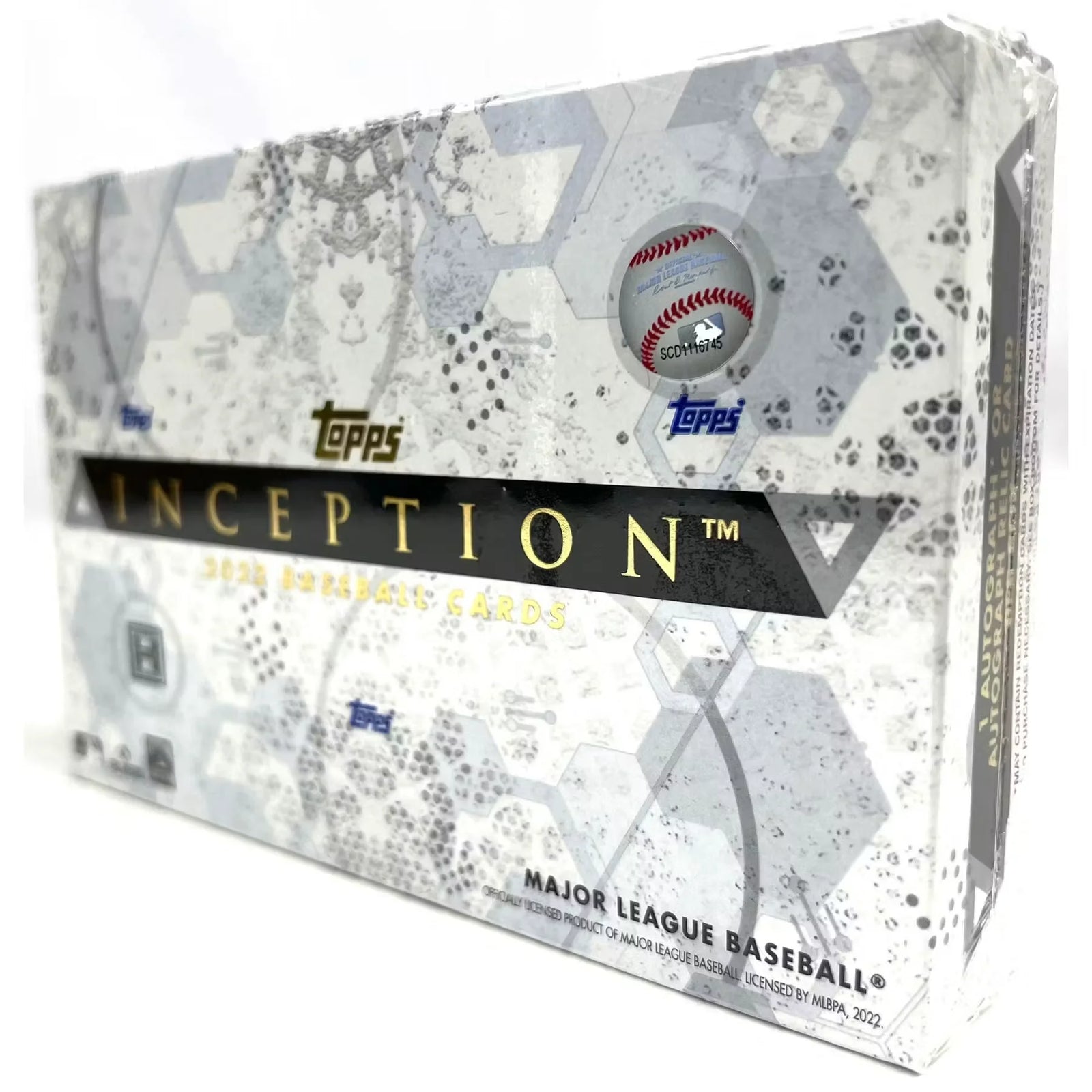 2022 Topps Inception Baseball Hobby 16-Box Case | Autograph Patch Cards (Ships Sealed Only)