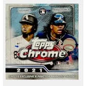 DRAFT - Just In 2021 Topps Chrome Baseball Mega Box
