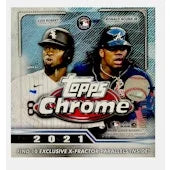 DRAFT - Just In 2021 Topps Chrome Baseball Mega Box