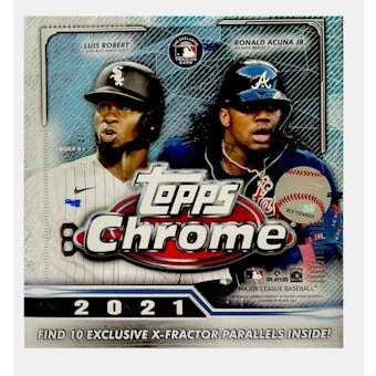 DRAFT - Just In 2021 Topps Chrome Baseball Mega Box