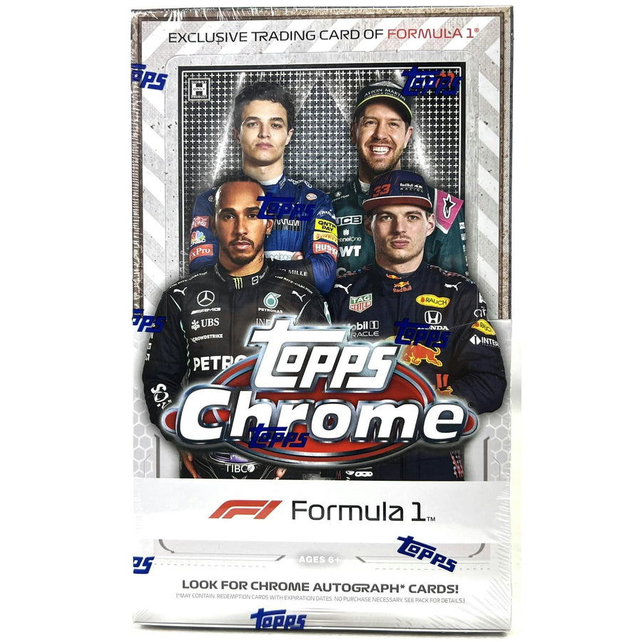 DRAFT - 2021 Topps Chrome Formula 1 Racing Hobby Box